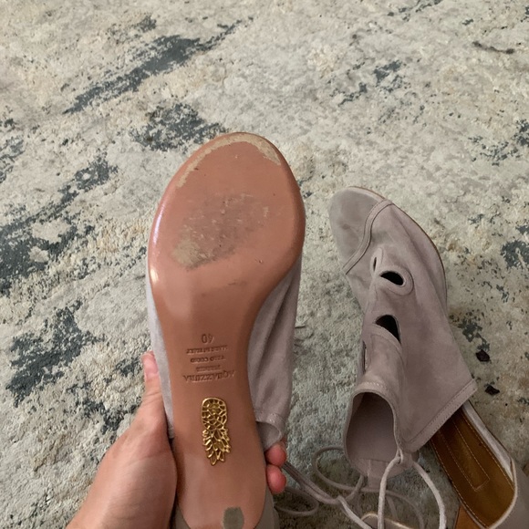 Aquazurra suede pumps - Picture 8 of 10